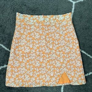Peppermayo High Waisted Floral Skirt